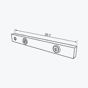Beam Extrusion Connector  - W009